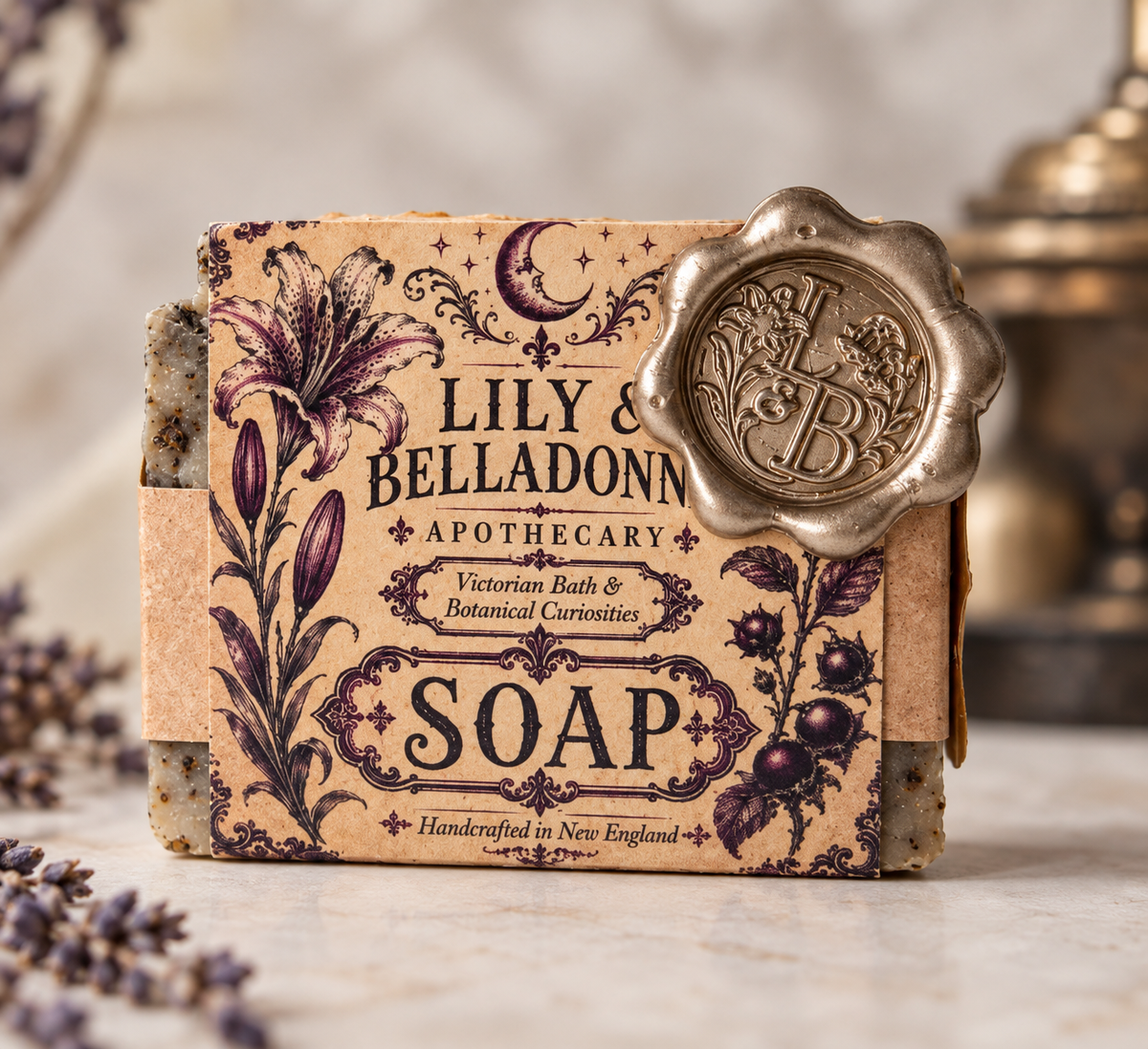 Raven's Roast Hand-crafted Soap 4 oz