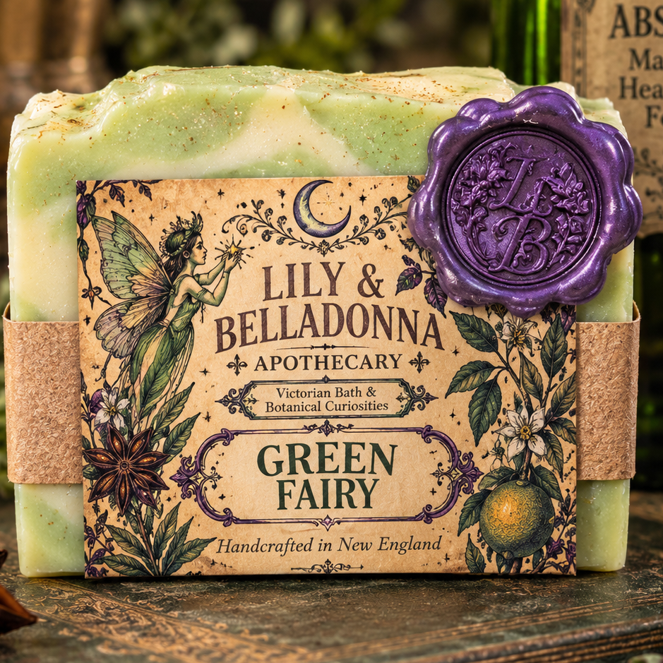 Green Fairy Hand-crafted Soap 4.5 oz.